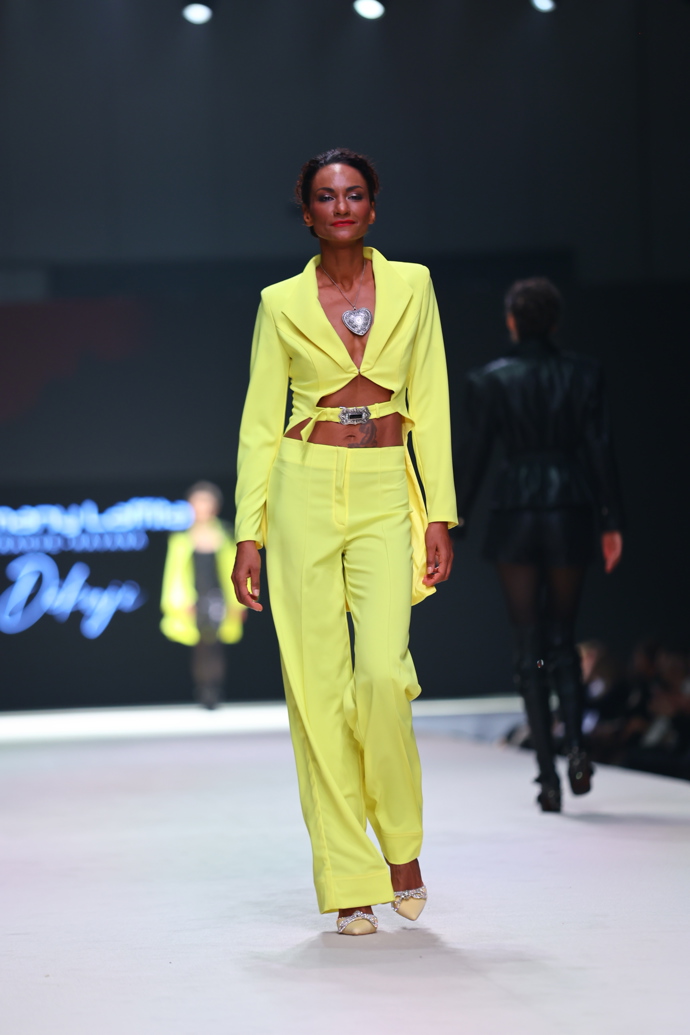 Na pódiu zazářila moderátorka Lejla Abbasová. 