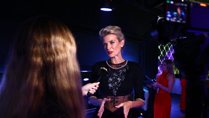 FOTO: Iveta Lutovská v rozhovoru pro eXtra.cz.