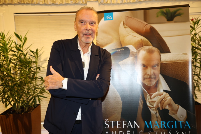 Štefan Margita a jeho nové album Andělé strážní. 