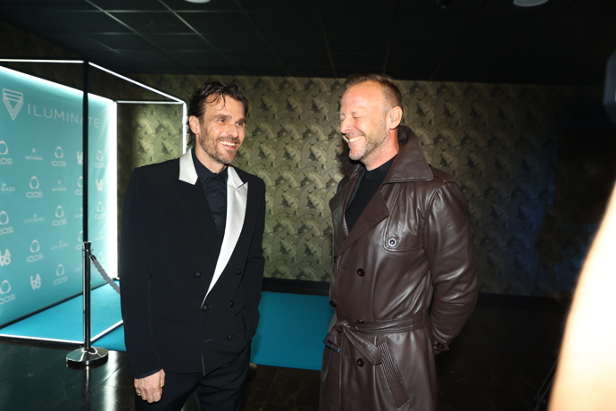 Leoš Mareš a Karel Havlíček dorazili v dobré náladě.