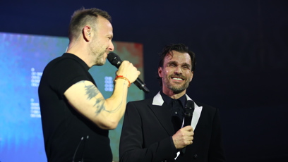 FOTO: Leoš Mareš na podiu.
