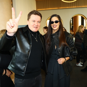 Petr Kolečko a Aneta Vignerová zapózovali fotografům.