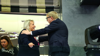 FOTO: Aleš Juchelka s Klárou Dostálovou mají velmi dobrou náladu.