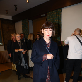 Andrea Bartošková dorazila na premiéru filmu Cukrkandl.