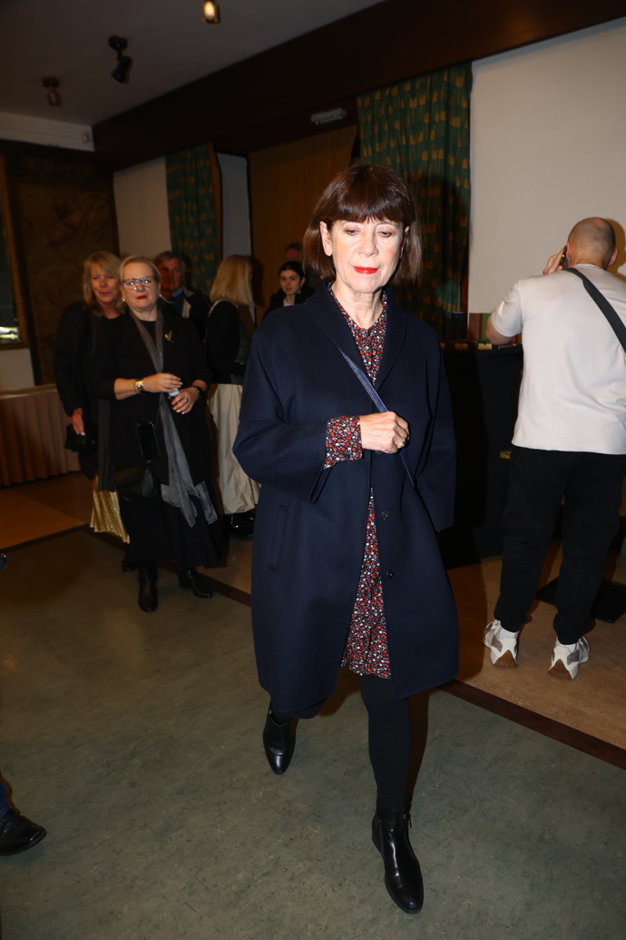 Andrea Bartošková dorazila na premiéru filmu Cukrkandl.