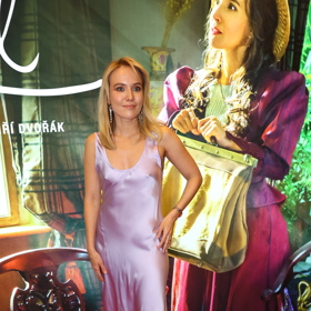 Tereza Ramba na premiéře filmu Cukrkandl. 