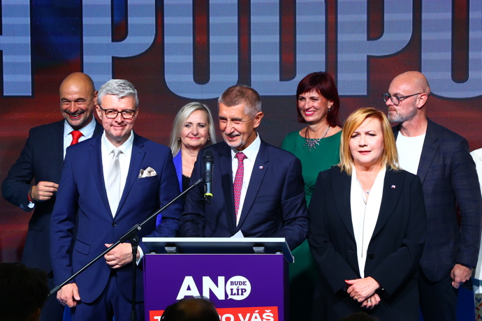Andrej Babiš nešetřil úsměvy.