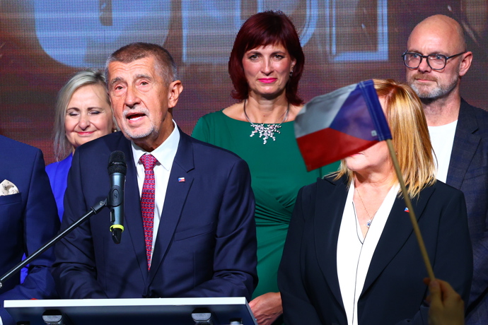Andrej Babiš s Alenou Schillerovou.