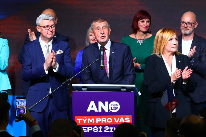Andrej Babiš neskrýval radost.