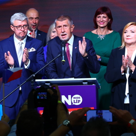 Andrej Babiš, lídr hnutí ANO.