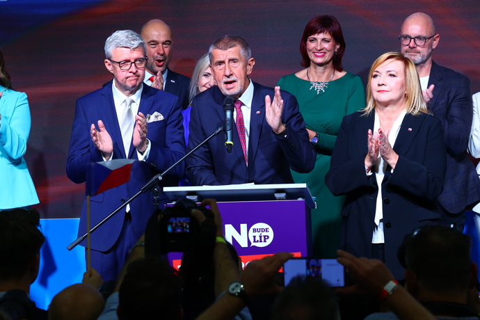 Andrej Babiš, lídr hnutí ANO.