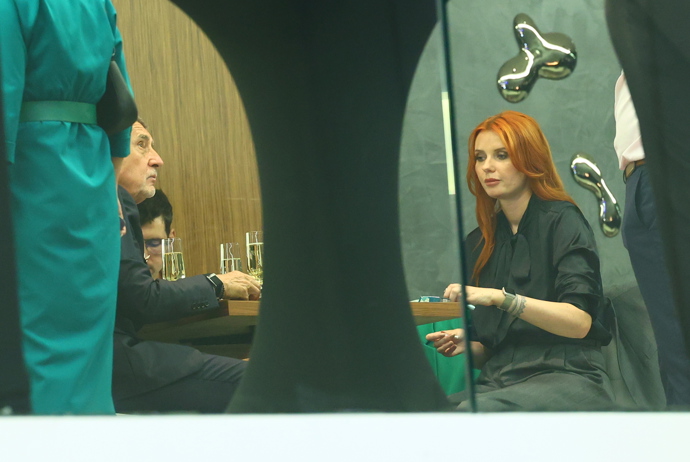 Aneta Zicklerová ve štábu hnutí ANO.