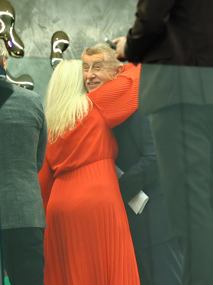 Andrej Babiš byl štěstím bez sebe.