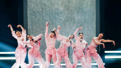 FOTO: Vesna vystoupila na Eurovizi.