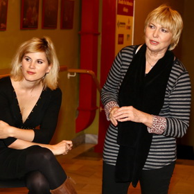 Eliška Balzerová s dcerou Adélou Šotolovou na archivním snímku z roku 2013.