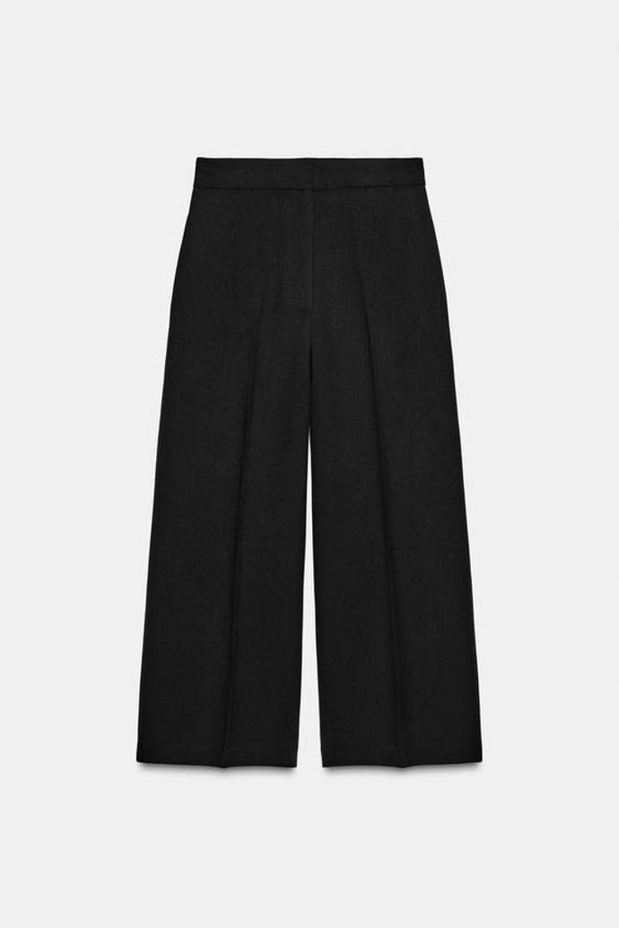 Culottes kalhoty s vysokým pasem, Zara, 849 Kč