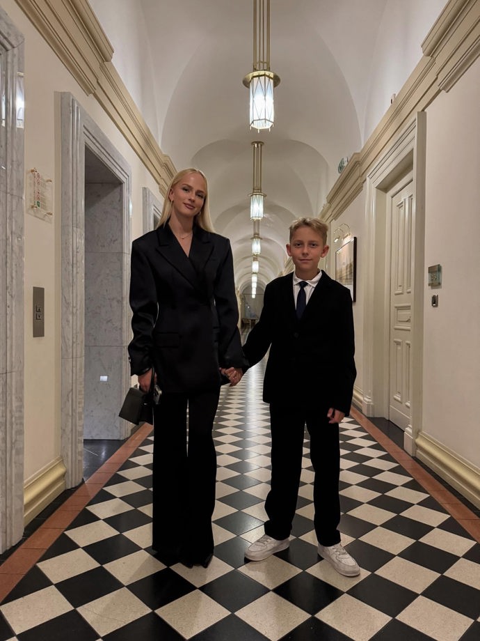 Salma a Nevio, děti Zuzany Belohorcové a Vlasty Hájka.