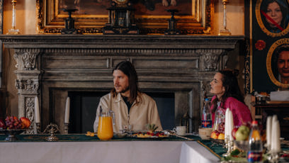 FOTO: Marcell s Danielou u snídaně.