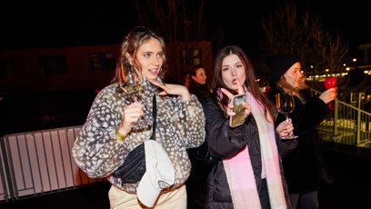 FOTO: Dominika Hašková a Sára Korbelová to rozjely na Zare Larsson.