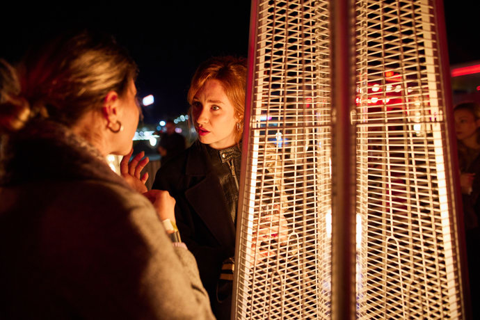 Natálie Halouzková během akce.