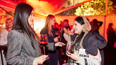 FOTO: Zpěvačka Pam Rabbit si akci užívala.