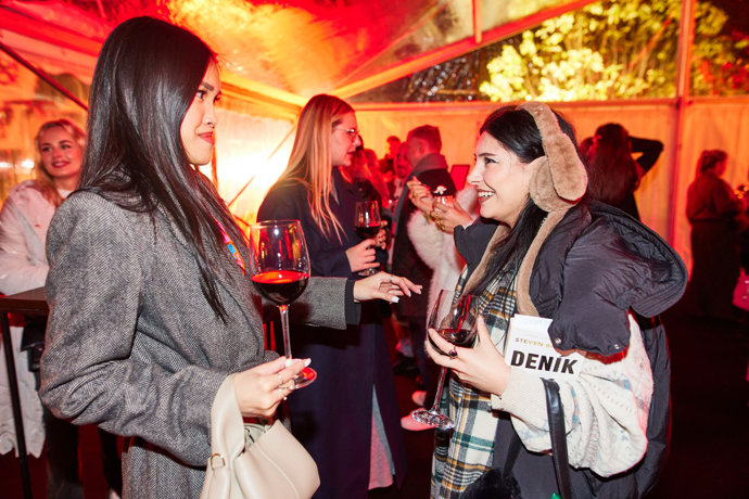 Zpěvačka Pam Rabbit si akci užívala.