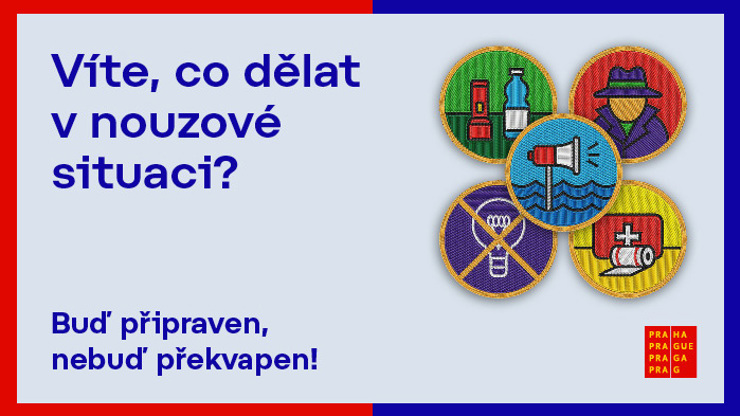 Praha připravuje občany na krizové situace: zvládnout blackout, povodeň, první pomoc i útok střelce 