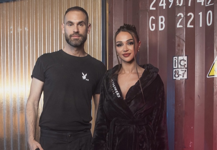 Playmate Caroline s Jánem Bulkou.