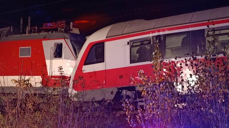 Tragická srážka vlaků na Slovensku.