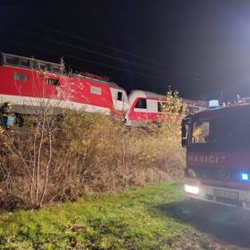 Tragická srážka vlaků na Slovensku.