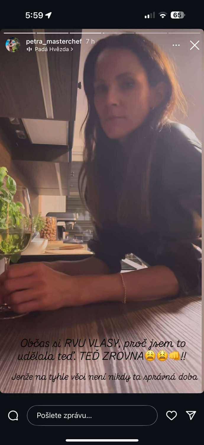Petra Kamencová sdílela temné myšlenky na sociálních sítích.