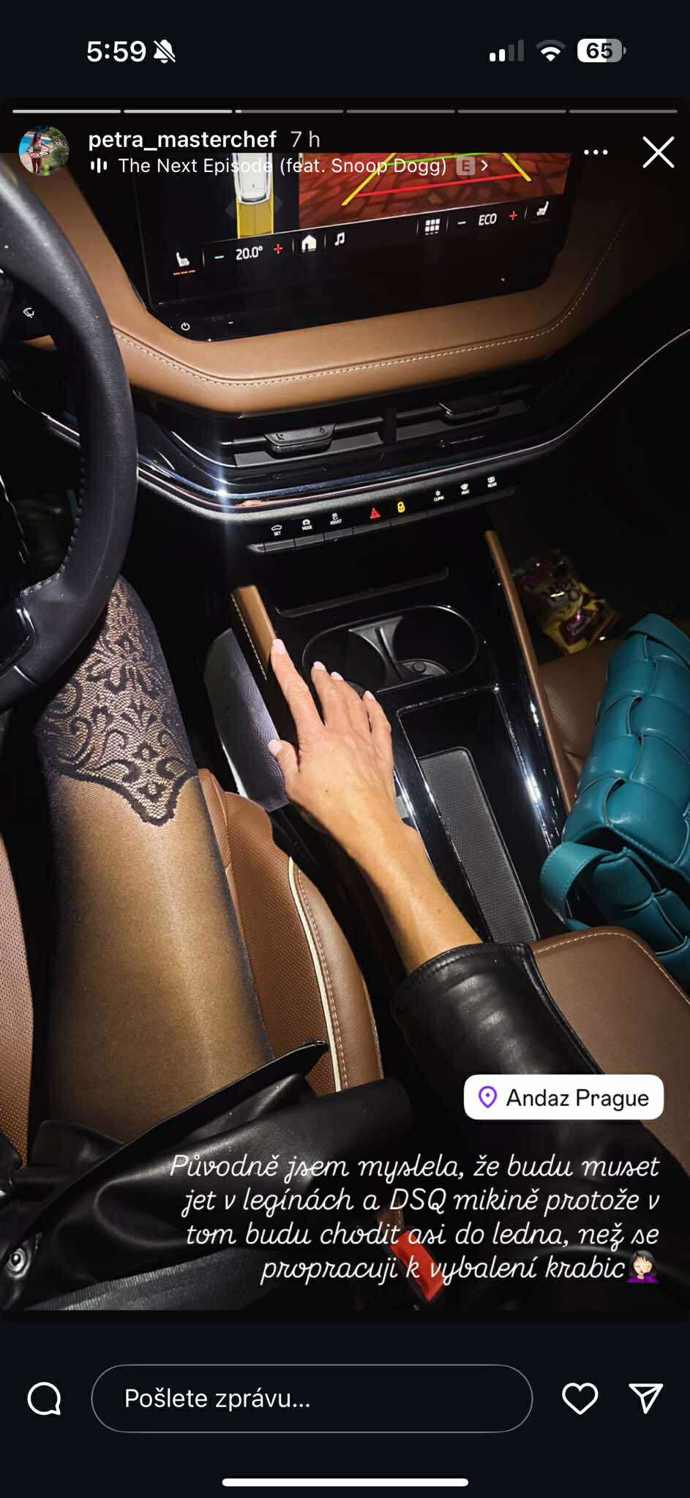 Petra Kamencová naznačila rozchod.