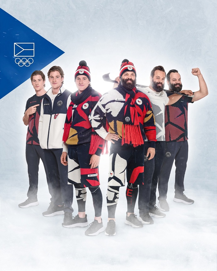 Nová kolekce pro zimní olympijské hry.