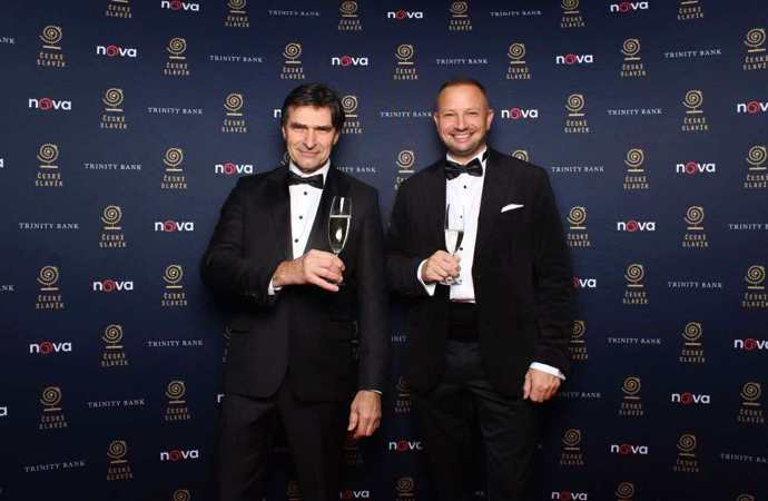 Zdeněk Podhůrský s vlivným podnikatelem Tomášem Horáčkem. 