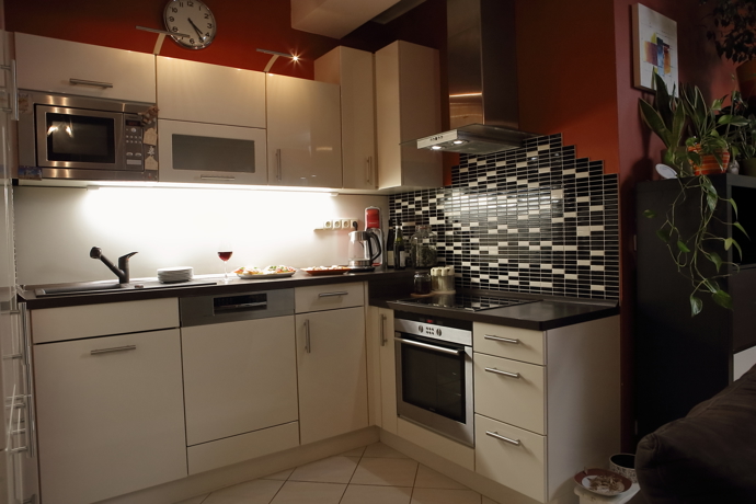 Kuchyňský kout v bytě