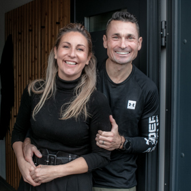 Manželé Jiří Ježek a Soňa Ježková nás přivítali u sebe doma.