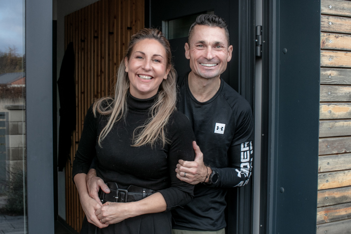 Manželé Jiří Ježek a Soňa Ježková nás přivítali u sebe doma.