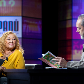 Halina Pawlowská a Honza Dědek.