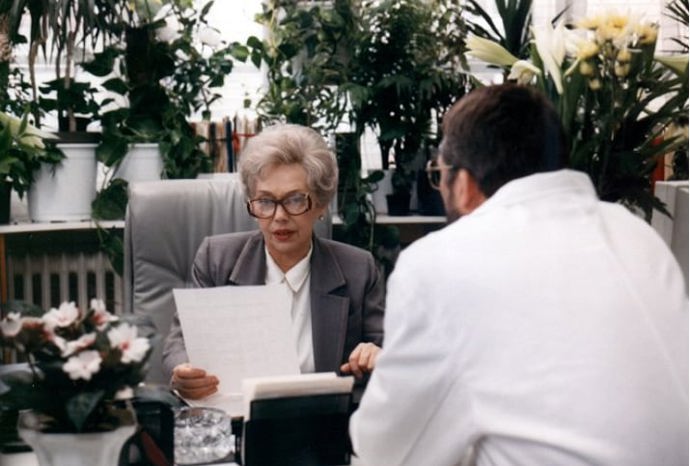 Drama Fany natočil režisér Karel Kachyňa v roce 1995. Na snímku Jiřina Jirásková.