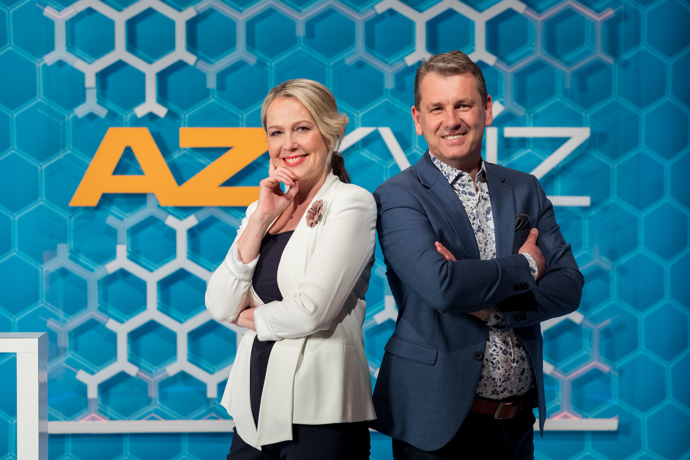 Jeho protějškem v AZ-kvízu je Eva Brettschneiderová-Machourková.