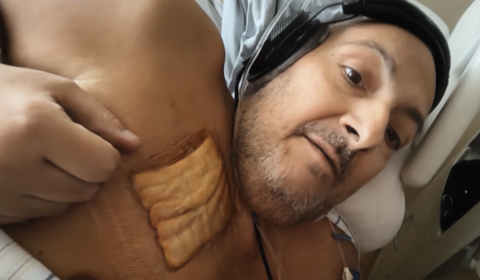 Patrik Hezucký byl plný humoru.