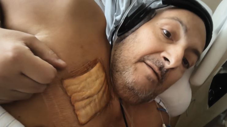 Patrik Hezucký byl plný humoru.