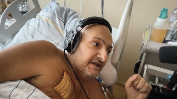 Patrik Hezucký vtipkoval morbidně i o pohřbu.