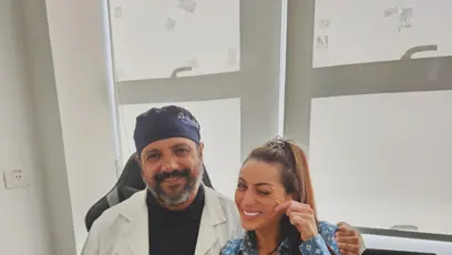 FOTO: Barbara Jankavski před operací.