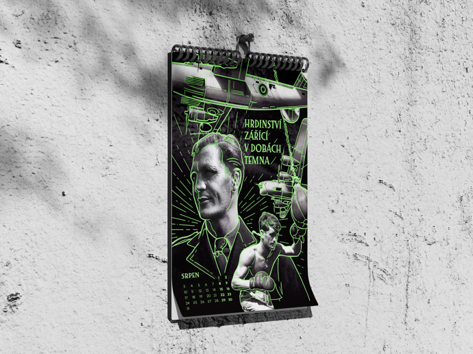 Zakoupením získáváte nejen nevšední umělecké dílo a inspiraci od hrdinů...