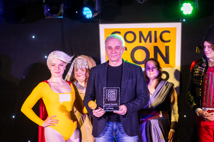 Lukáš Vaculík na Comic Conu 2025.