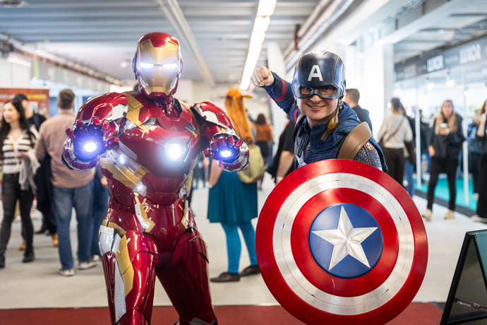 Masky na Comic Conu byly opět vydařené. 