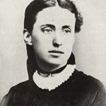 Charlotte na portrétu z roku 1871 v jednadvaceti letech. Jejím snem bylo stát se profesionální klavíristkou.