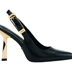 Černé slingback lodičky, Deichmann, 1599 Kč