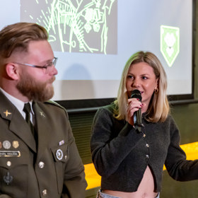 Dalšími kmotry byli také zpěvačka Lenny a vojenský influencer Ondřej Havlíček alias „Tankista“.